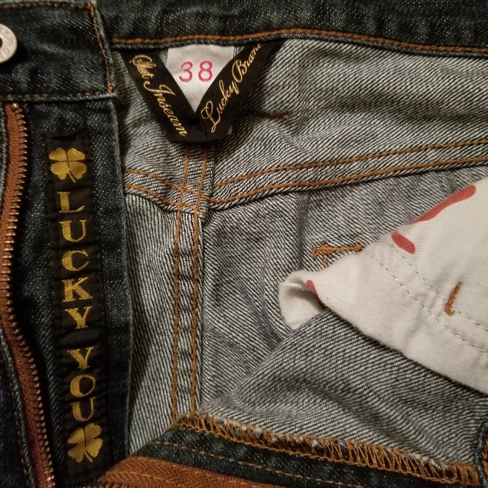 Mens Lucky brand jeans size 38x32